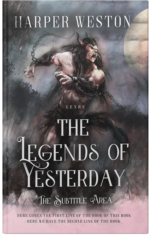 Front view of Premade Fantasy Book Cover - Tundora
