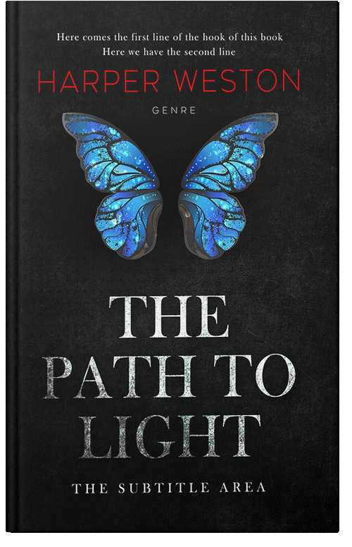 Front view of Premade Self-Improvement & Self-Help Book Cover - Woodsmoke