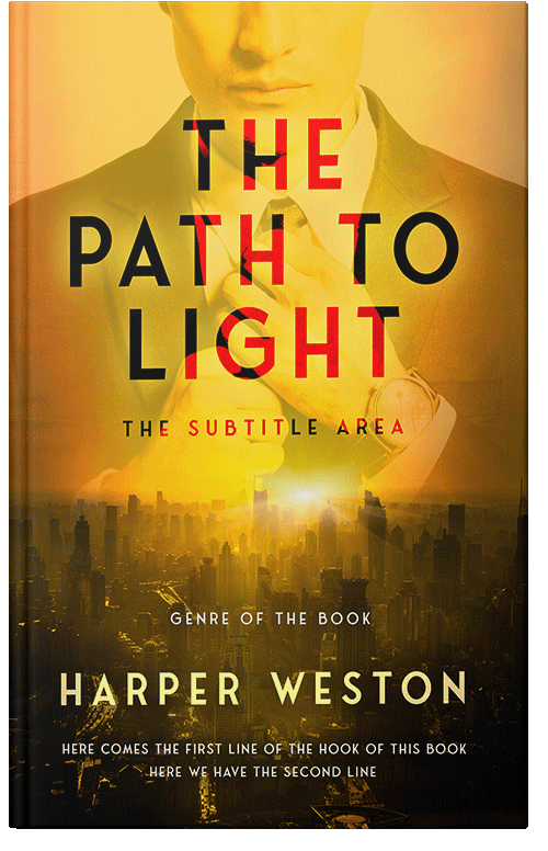 Front view of Premade Mystery & Thriller & Suspense Book Cover - Jacko Bean