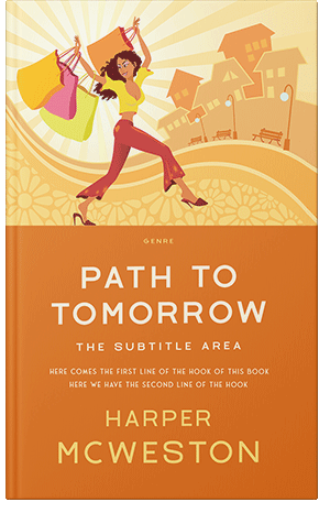 Premade Book Cover Fire Bush