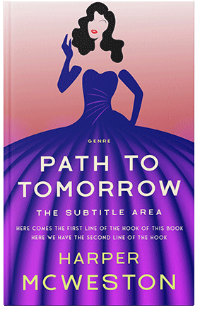 Pre Made Book Cover Deep Koamaru