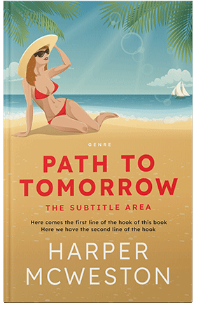 Pre Made Book Cover Harvest Gold