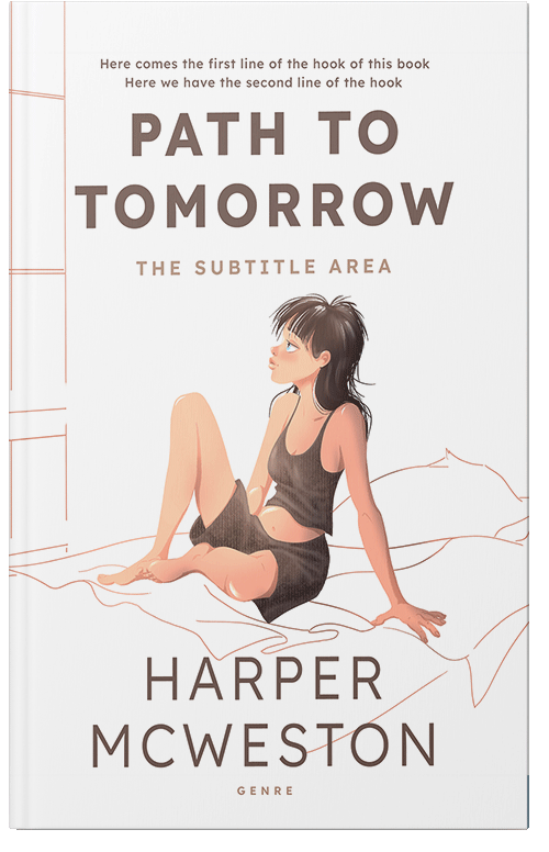 Front view of Premade Teen & Young Adult Book Cover - Quicksand