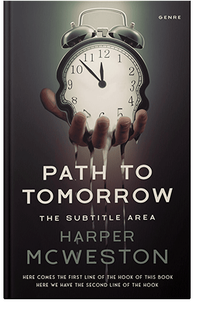 Pre Made Book Cover Thunder