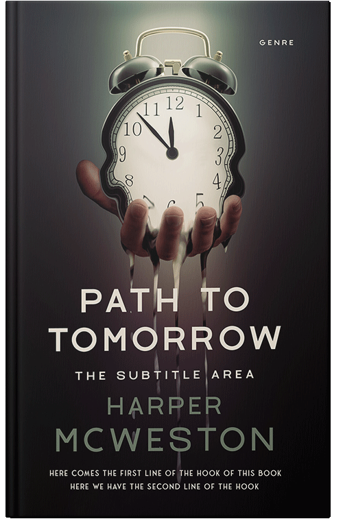 Front view of Premade Business Book Cover - Thunder