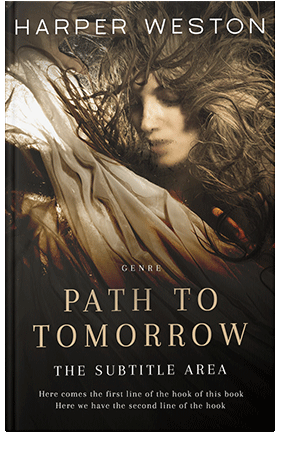 Pre Made Book Cover Oil