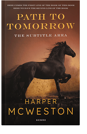 Pre Made Book Cover Coffee Bean