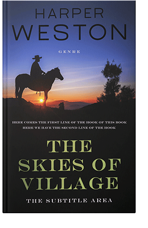 Pre Made Book Cover Mirage