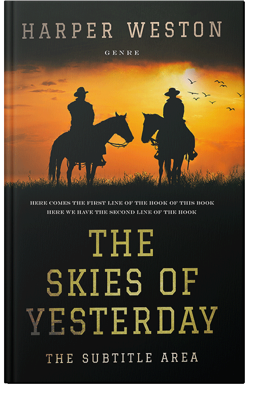 Front view of Premade Action & Adventure Book Cover - Rangoon Green