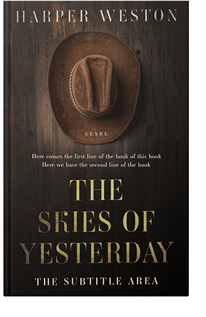 Pre Made Book Cover Night Rider