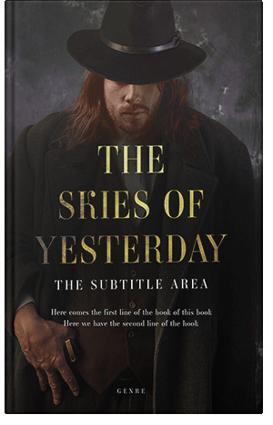 Premade Book Cover Cod Gray