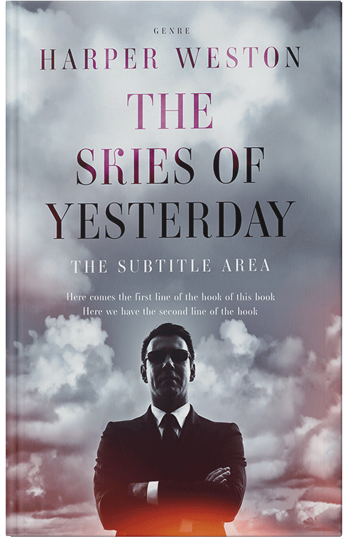 Front view of Premade Mystery & Thriller & Suspense Book Cover - Bombay