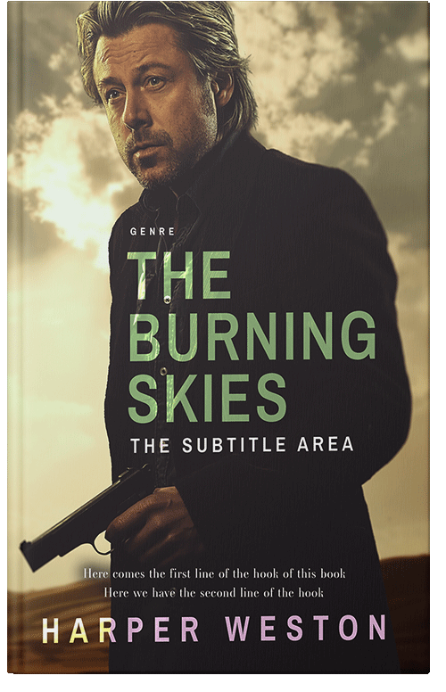 Front view of Premade Mystery & Thriller & Suspense Book Cover - Pavlova