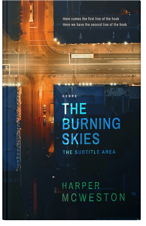 Front view of Premade Mystery & Thriller & Suspense Book Cover - Vulcan