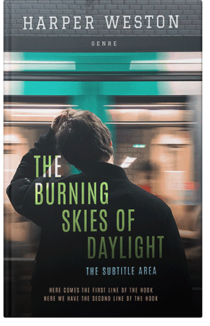 Premade Book Cover Vanilla