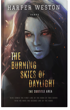 Premade Book Cover Thunder