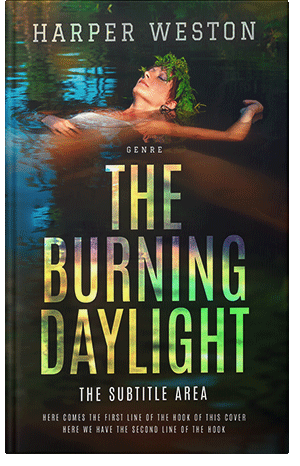 Premade Book Cover Rangoon Green