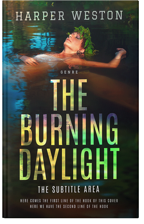 Front view of Premade Mystery & Thriller & Suspense Book Cover - Rangoon Green