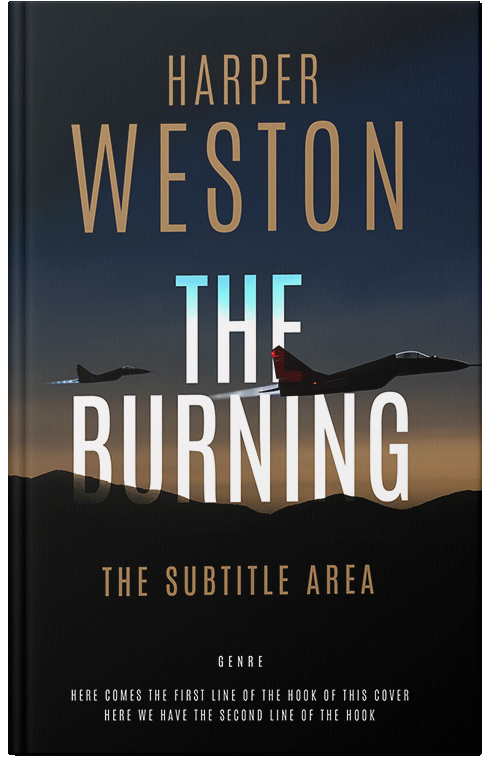 Front view of Premade Mystery & Thriller & Suspense Book Cover - Bunker