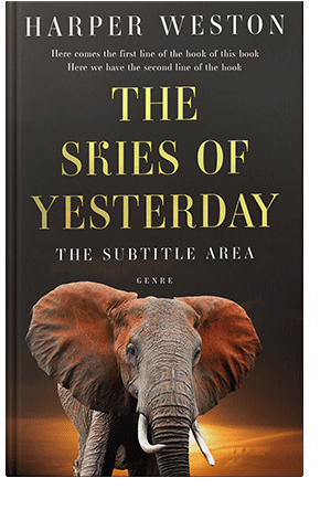 Pre Made Book Cover Zeus