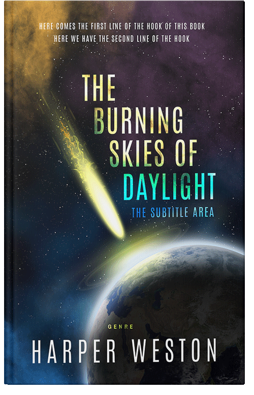 Front view of Premade Apocalyptica Book Cover - Mirage