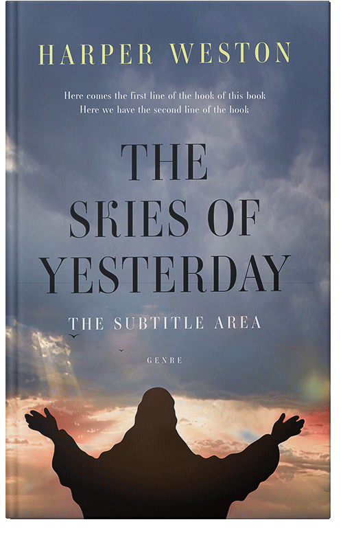 Front view of Premade Religion & Spirituality Book Cover - Raven