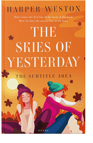 Pre Made Book Cover Tango