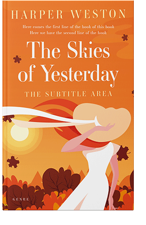 Pre Made Book Cover Tango