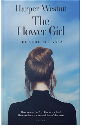 Pre Made Book Cover Polo Blue