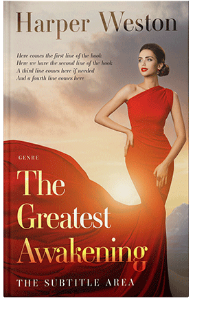 Pre Made Book Cover Cameo