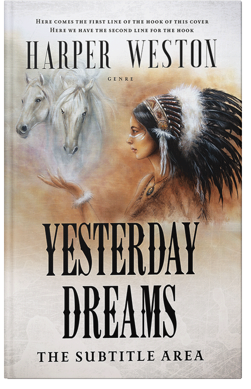 Front view of Premade Fantasy Book Cover - Wafer