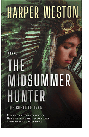 Pre Made Book Cover Oil