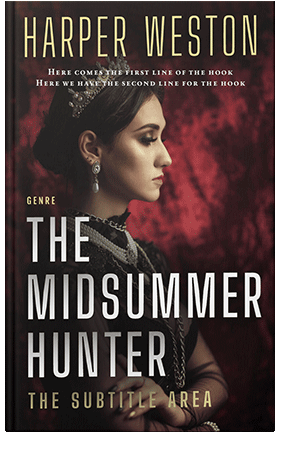 Pre Made Book Cover Night Rider