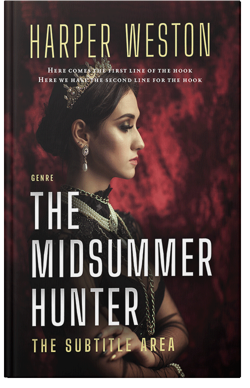 Front view of Premade Romance Book Cover - Night Rider