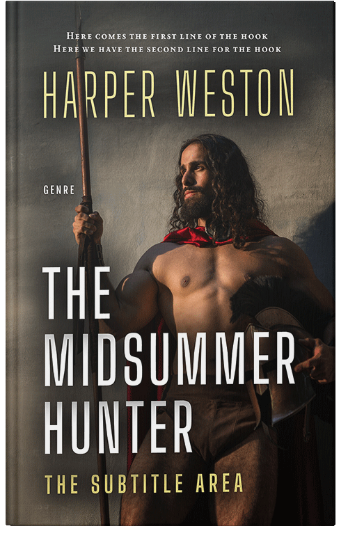 Front view of Premade Historical Book Cover - Zeus