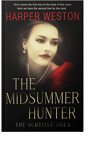 Pre Made Book Cover Tan