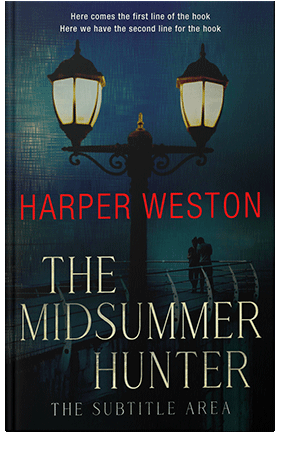 Pre Made Book Cover Black Pearl