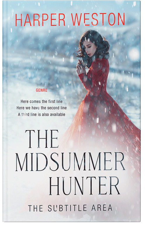 Front view of Premade Romance Book Cover - Geyser