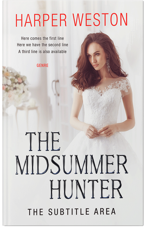 Front view of Premade Romance Book Cover - Ebb