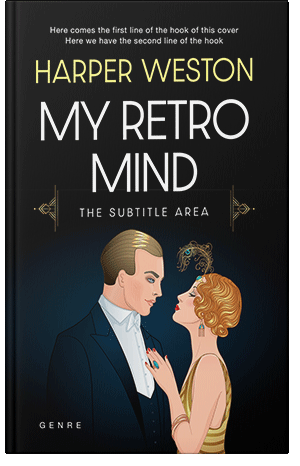 Premade Book Cover Calico