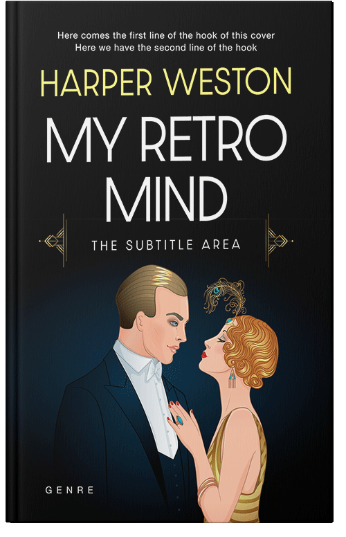 Front view of Premade Romance Book Cover - Calico