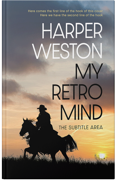 Front view of Premade Historical Book Cover - Tuna