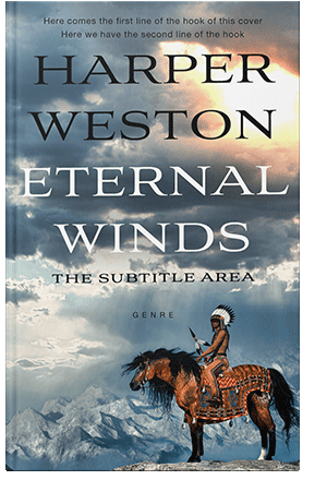 Pre Made Book Cover Slate Gray