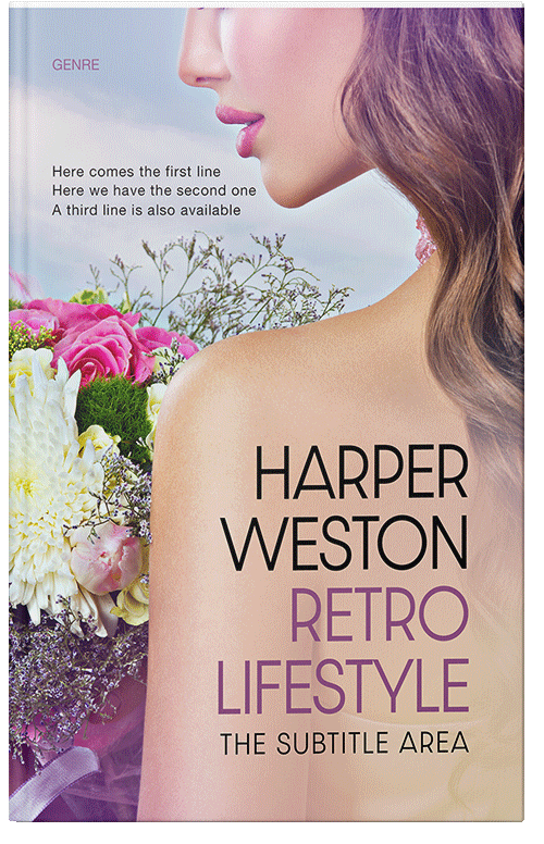 Front view of Premade Romance Book Cover - Wafer