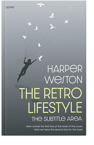 Pre Made Book Cover Oslo Gray