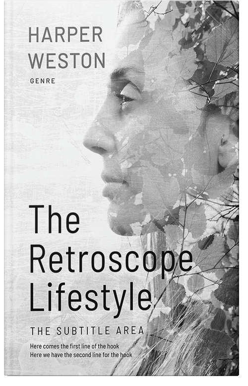 Front view of Premade Surreal Book Cover - Alto