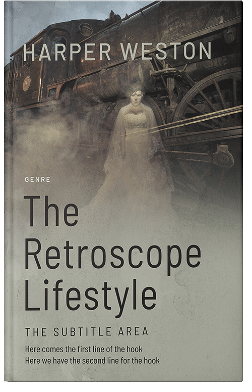 Front view of Premade Horror Book Cover - Dawn