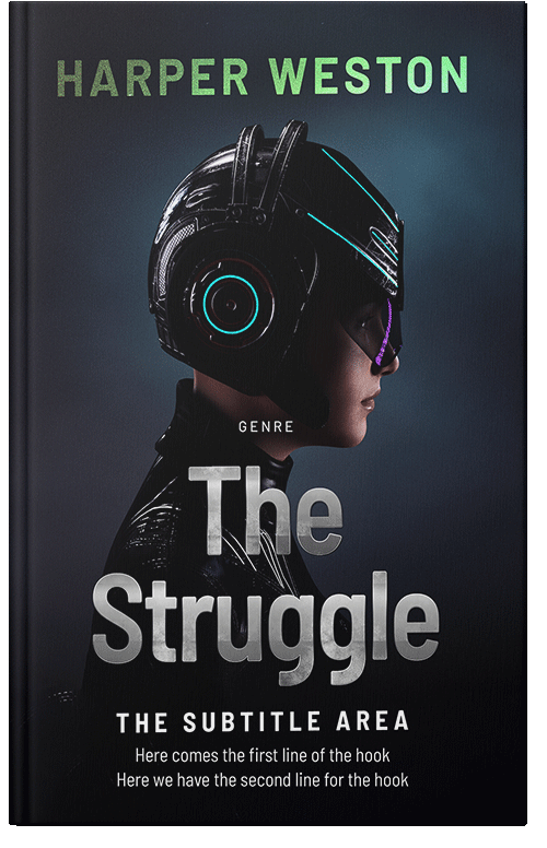 Front view of Premade Science Fiction Book Cover - Bunker