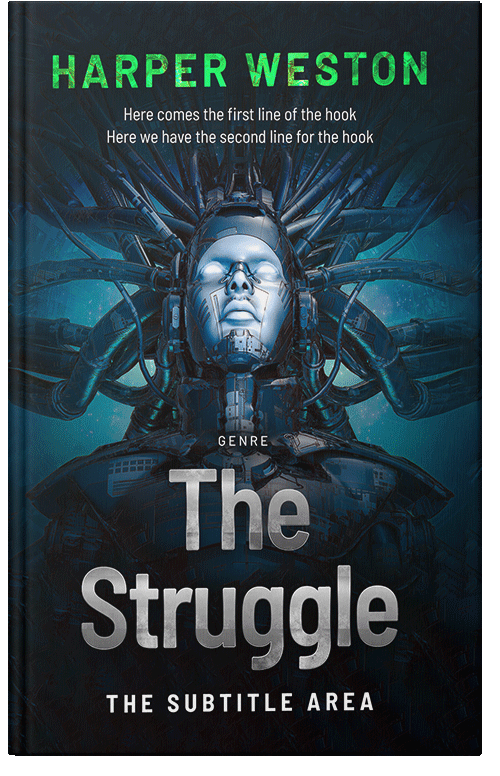 Front view of Premade Mystery & Thriller & Suspense Book Cover - Firefly