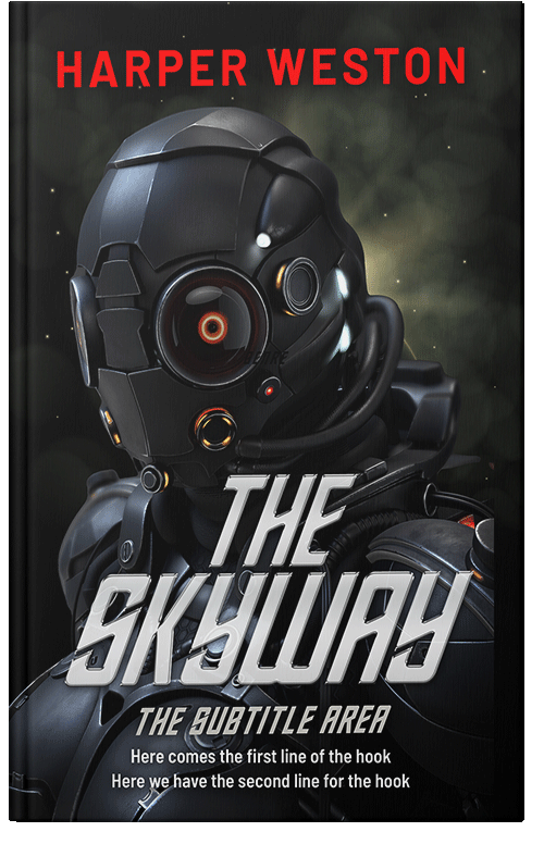 Front view of Premade Science Fiction Book Cover - Woodsmoke